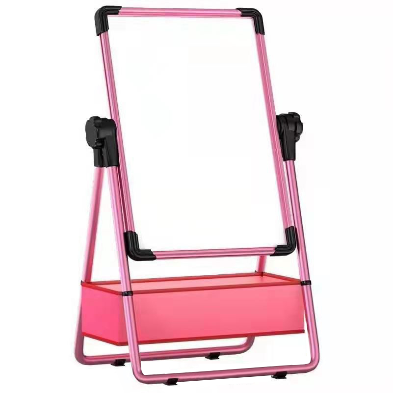 Magnetic whiteboard educational easels for children in size 46x53 cm double side writing board