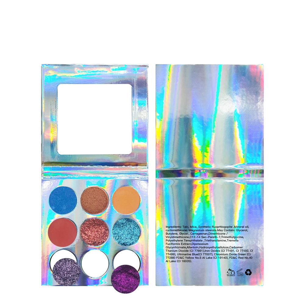 Палитра теней для век Matte Shimmer Glitter, индивидуальный логотип, 9, 12, 15, 18, 24, 30 Палитра теней для макияжа, Производитель