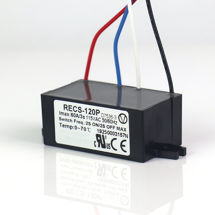 110V 300W-1000W 60A/3S RECS-120P 115VAC Электрический центробежный переключатель для двигателя 2,4,6,8 полюса