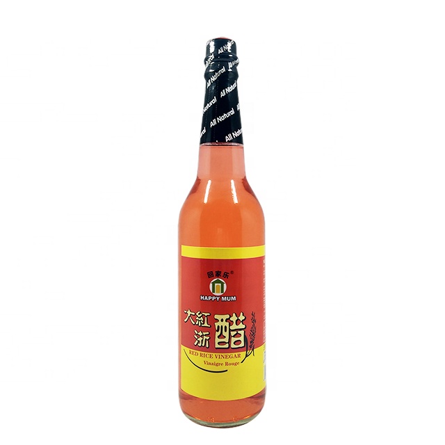 Organic High-quality Chinese Rice Vinegar 625ml in bulk