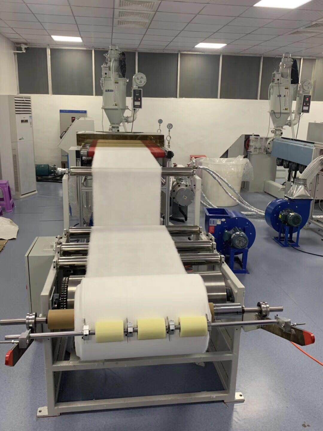 Полипропиленовый плавлено-выдувной машины/быстро доставки ткани nonwoven производственная линия/аэродинамическим способом из расплава ткань оборудования машин для изготовления печенья вафель