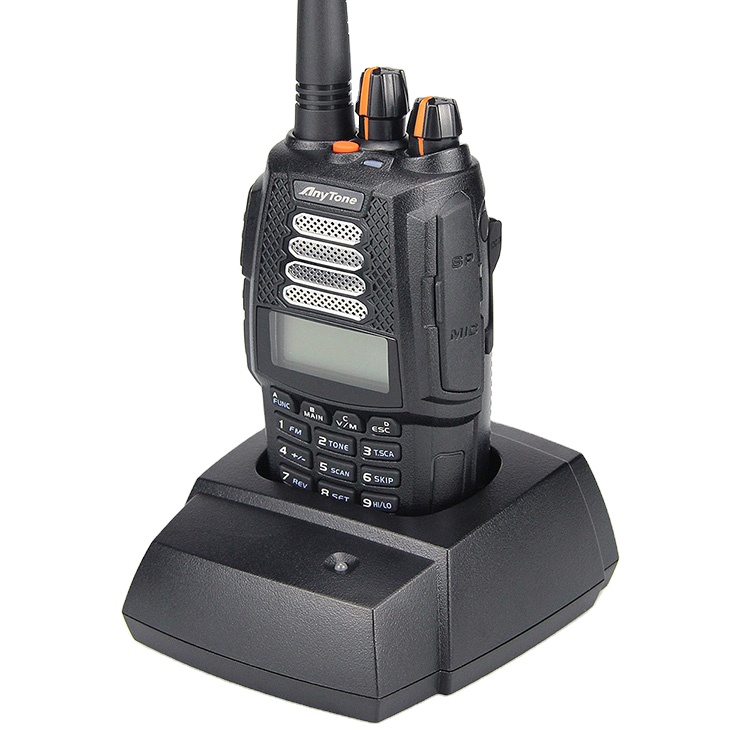 Anytone AT-398UV двухдиапазонный Карманный 5 Вт иди и болтай walkie talkie трансивер двухдиапазонный двухстороннее радио woki Токи