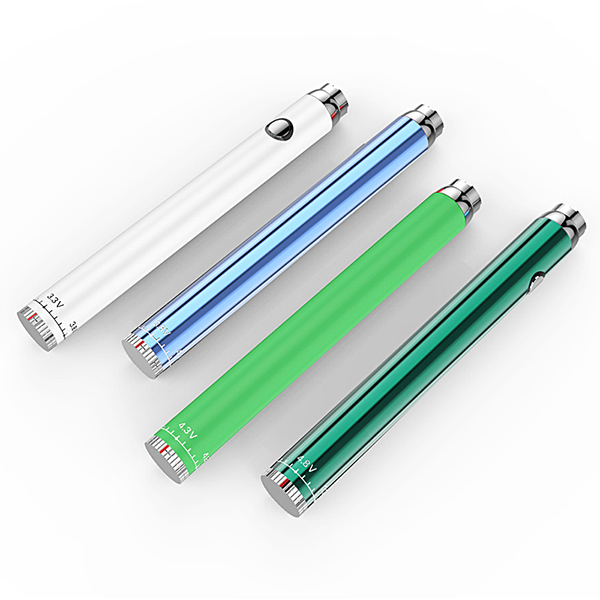 Новый КБР продукты Ecig аккумуляторной батареи 320 мАч твист жидкостью vape перо батарея разогреть 3,7 В-4,8 В высокое качество электронных core 510 тонкая ручка батареи