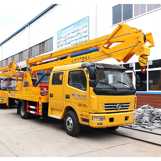 Абсолютно Новый Dongfeng ковшовый грузовик 18 м с воздушной платформой для продажи по заводской цене