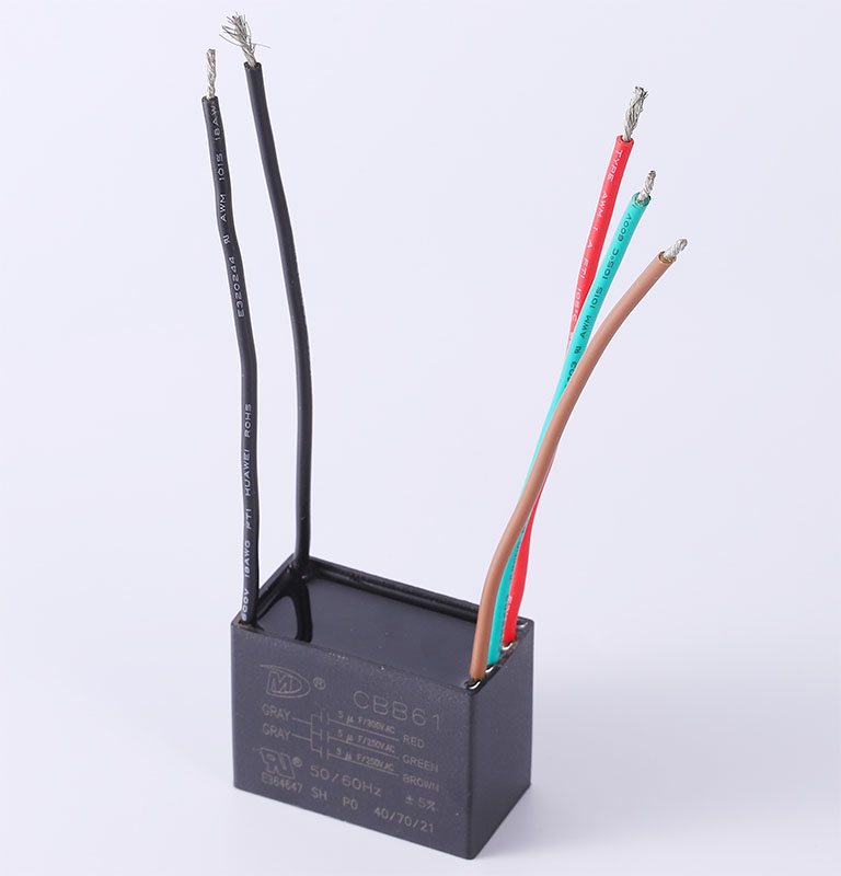 electrolytic capacitor 400V 1-50uf CBB61 ac capacitors