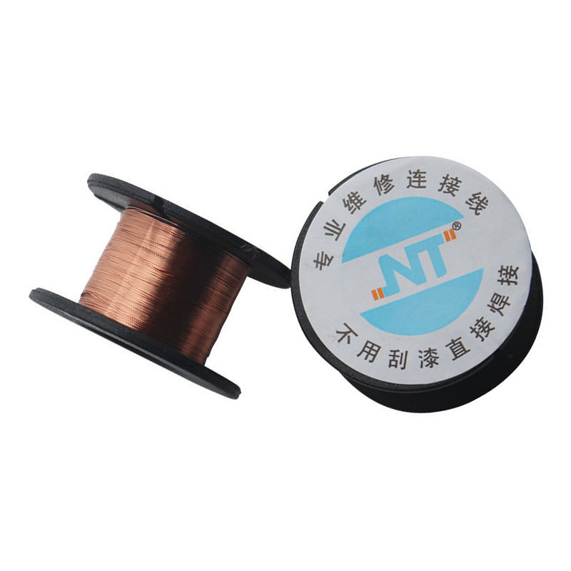 Pure Enameled Coated Copper Soldering Wires 0.1mm PCB Link Jumper Line Maintenance Cable Soldering for Mobile Phone Repair