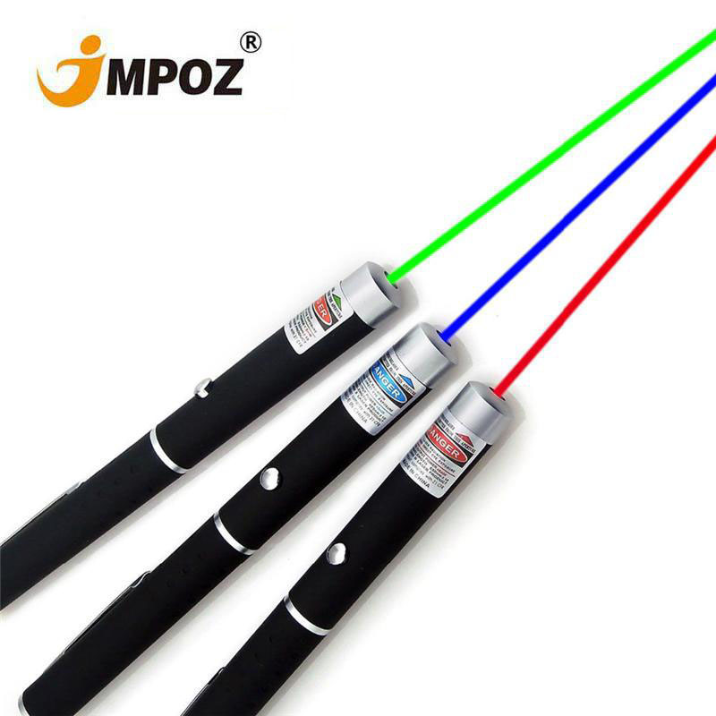 Laser Sight Pointer 5MW Powerful Green Blue Red Dot Laser Light Pen Powerful Laser AAA Battery Pointer for teaching meeting