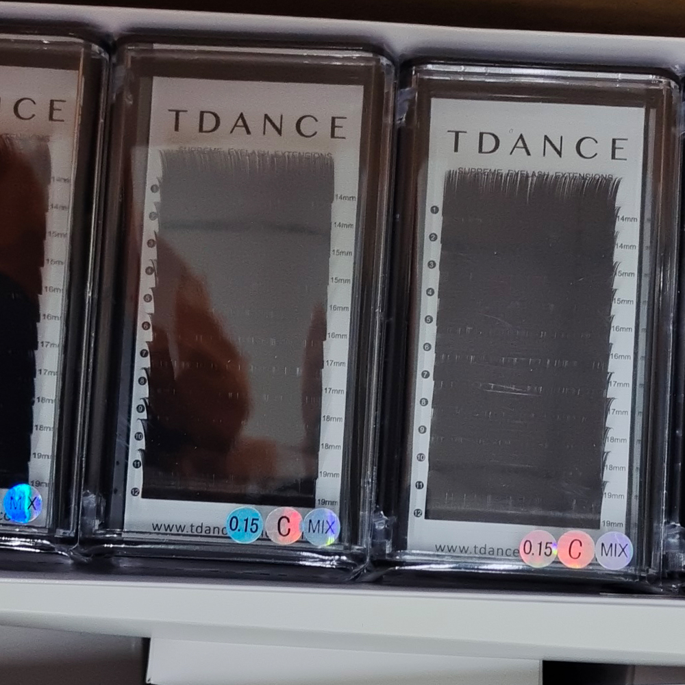 TDANCE ресницы поставщик эллипс плоские ресницы мягкие ресницы для наращивания лучшее качество кашемировые объемные ресницы для наращивания