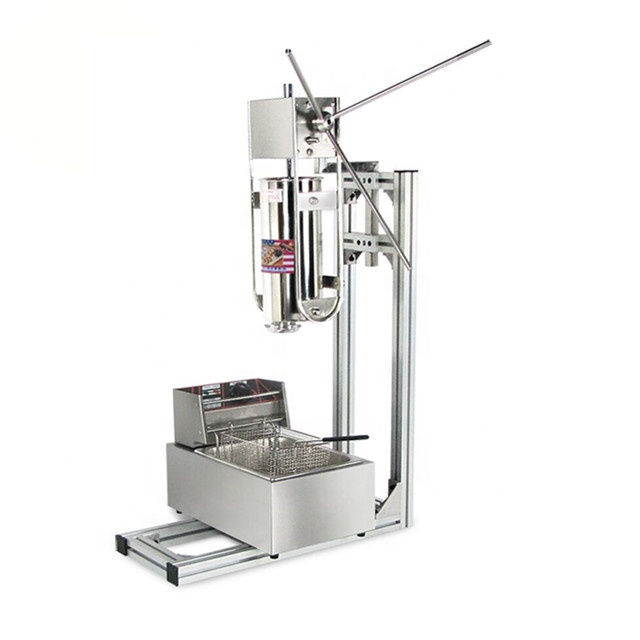 Automatic 5L Churros Making Machine With 25L Fryer For Sale