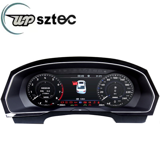 12,3 ''Автомобильная приборная панель системы Linux для Volkswagen Passat B7 2012 - 2016 HD 1920*720 дисплей шнура неисправности цифровая приборная панель
