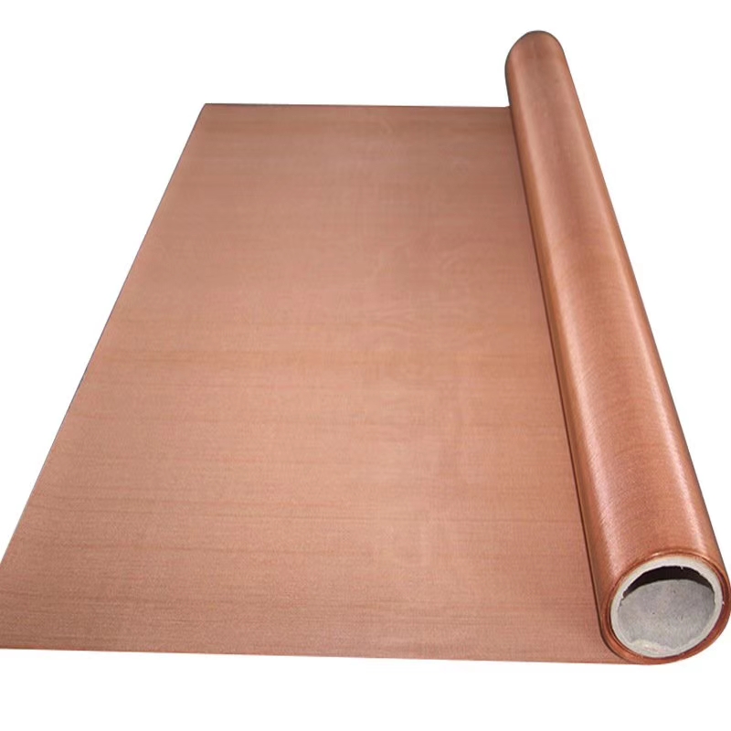 High quality ultra fine wire mesh copper fabric wire mesh