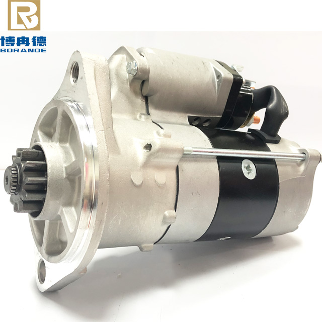 Экскаватор дизель стартер в сборе 28100E0080 03655020017 J08C SK260-8 24V 5.0KW до 11 ти лет статер мотор
