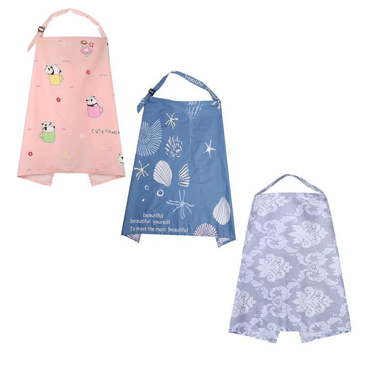 Natucare BSCI baby breastfeeding scarf nursing multiuse 4 in 1 stretchy nursing cover scarf