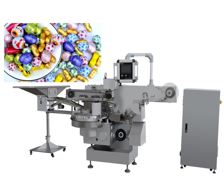 Automatic High Quality Chocolate Eggs Wrapping Packing Machine