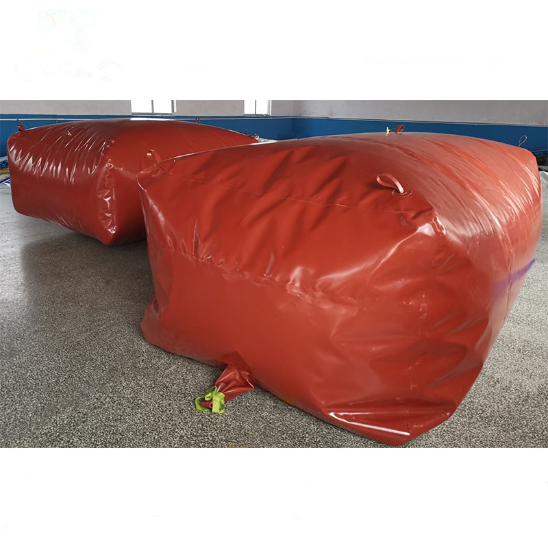 10m3 Red Mud Pvc Membrane Biogas Plant Design Home Biogas Bag