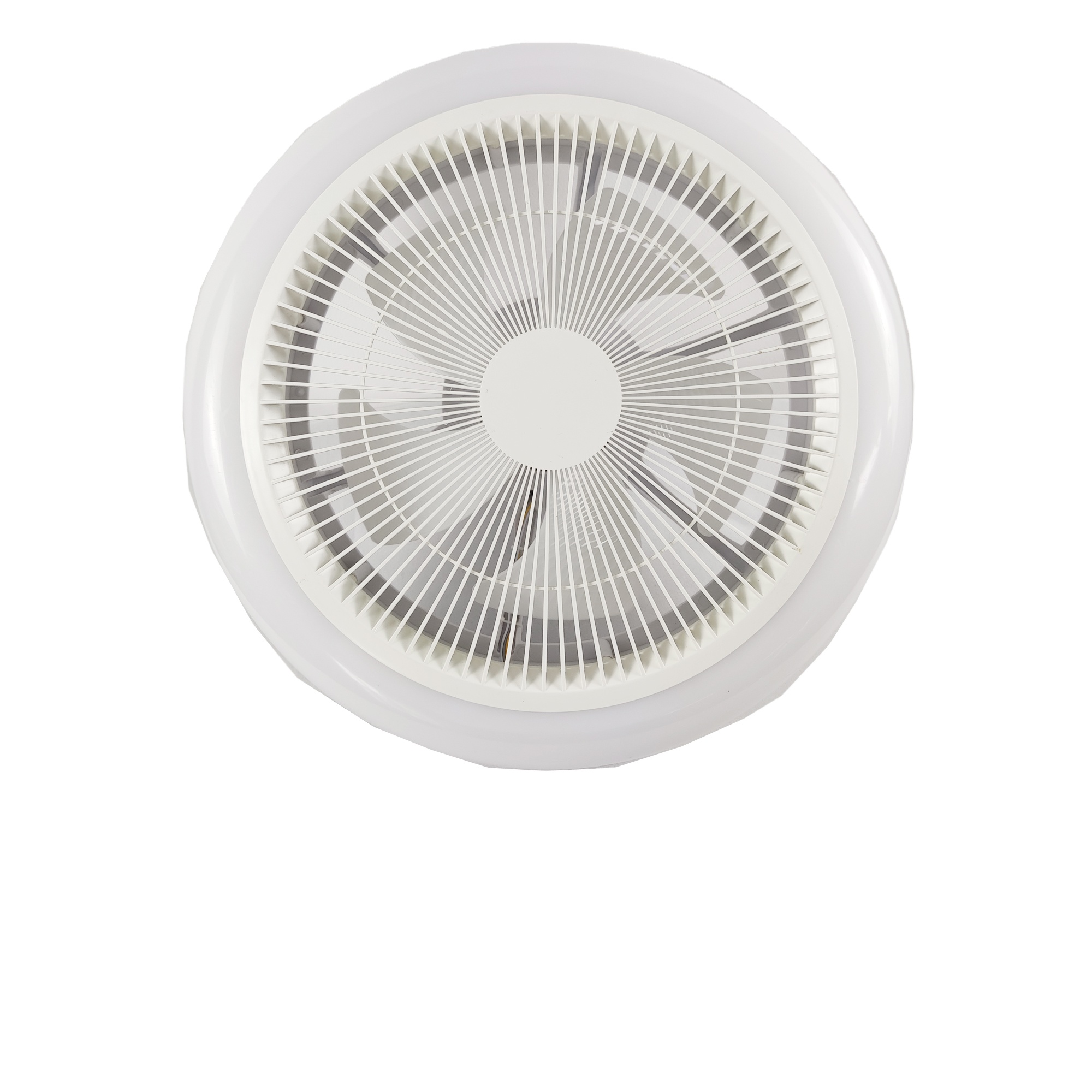 Family Office Use TUYA APP Modern Ceiling Fan with Light White Dimmable 3000K-6000K