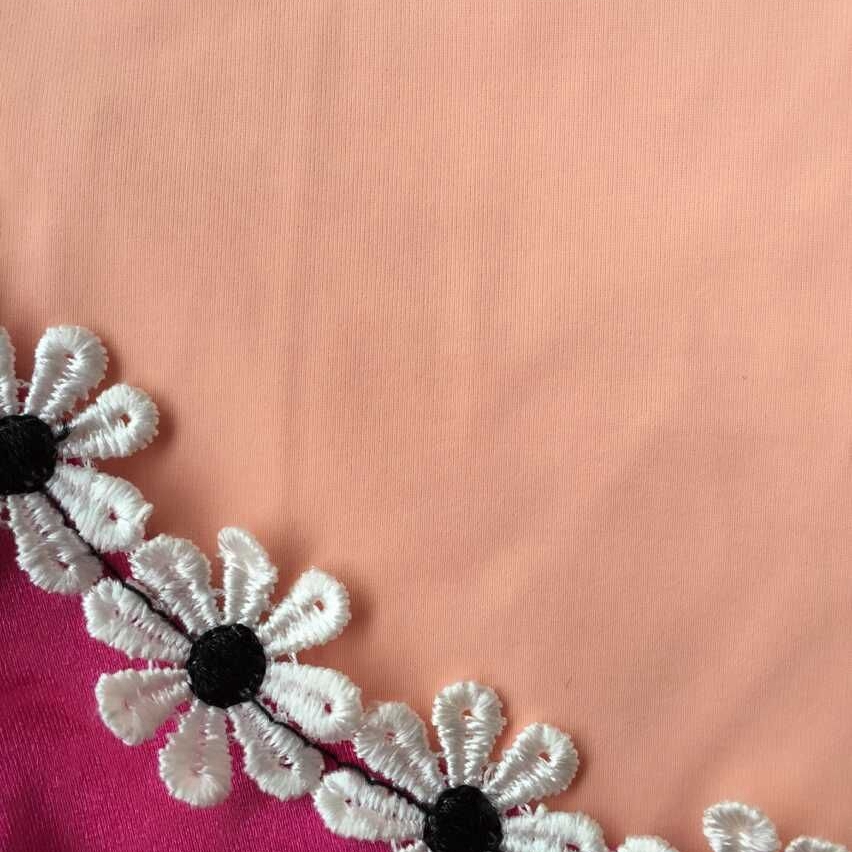 UPF 50+ weft knit 4 way stretch full dull 85 nylon 15 spandex fabric seamless underwear