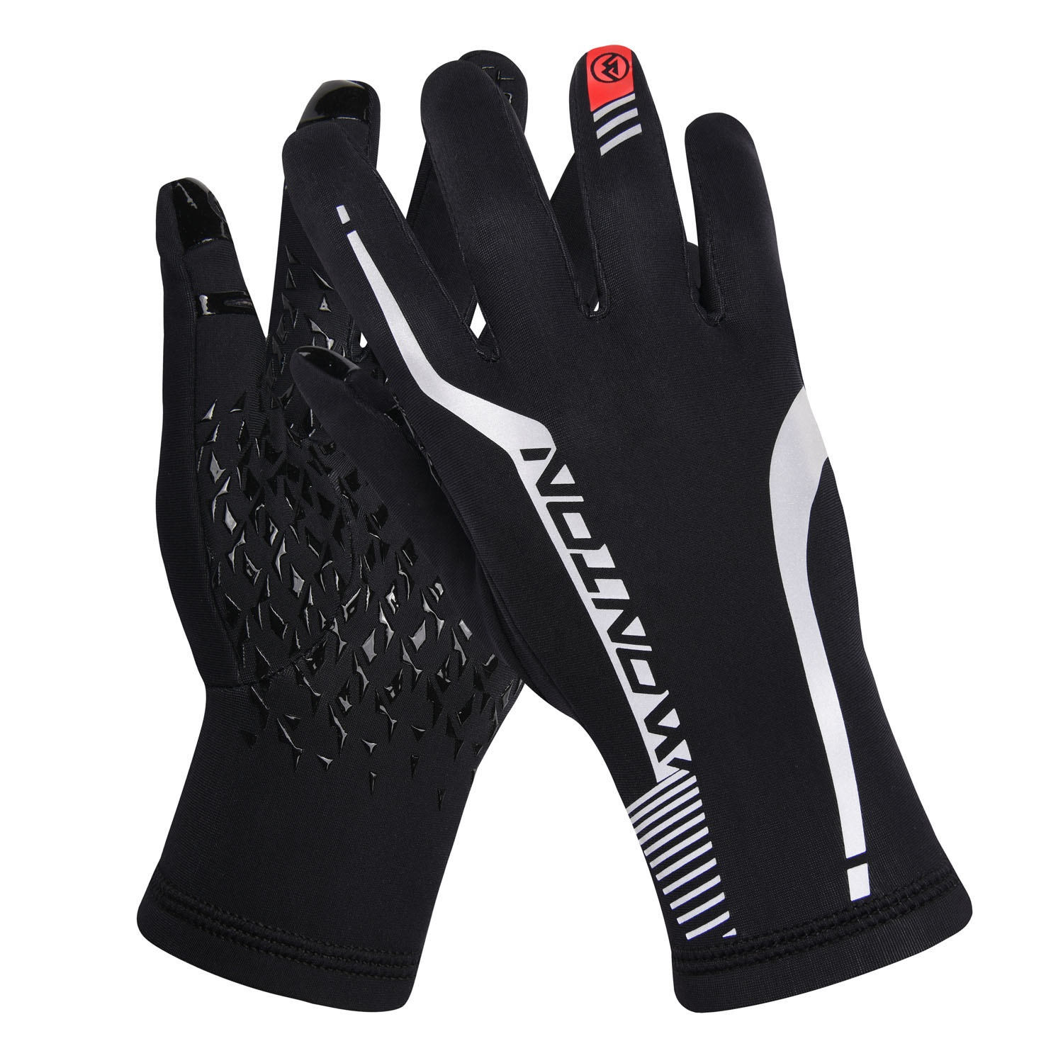 Sublimation Full Finger Cold Weather Thermal Winter Men Bicycle Road Bike Riding Cycling Gloves