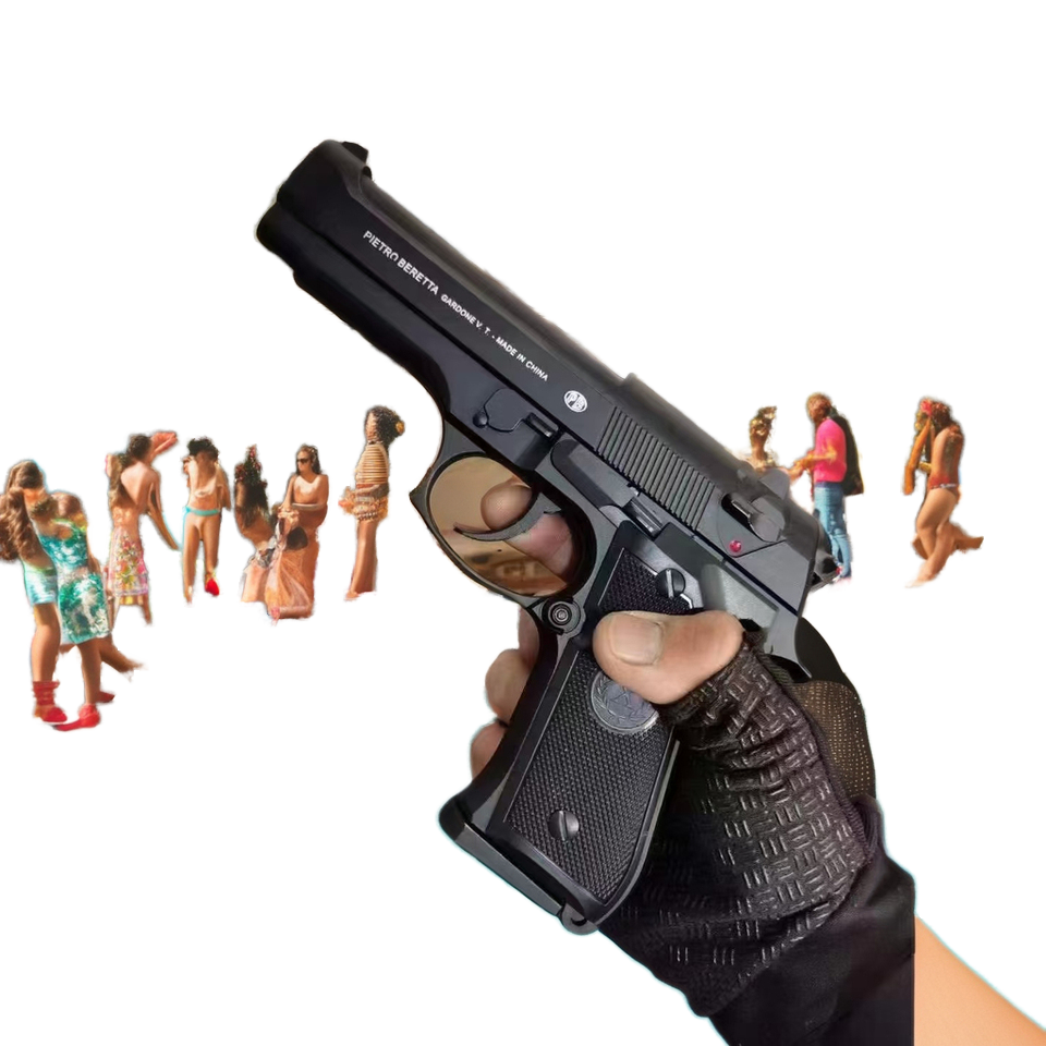 Beretta M92F Gel Blasters Toy Guns Soft Electric Shell Ejecting Shooting Plastic Pistols Boys' Water Shooting Wholesale Set