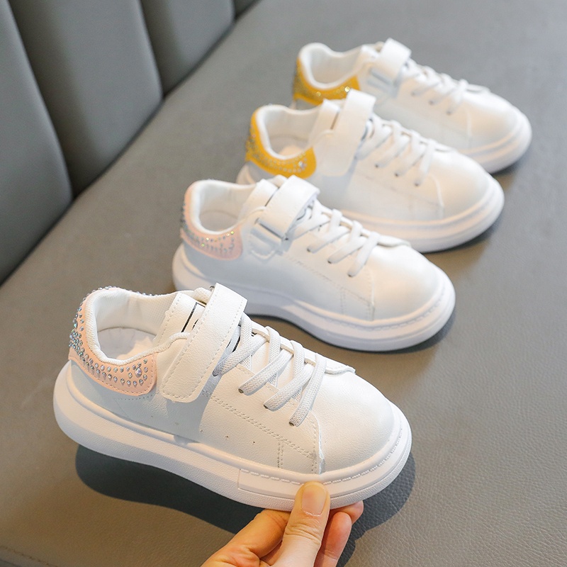 2021 New Kids Sneakers Boys Girls White Trainers Children Casual School Shoes Kids Shoes for boys and girls