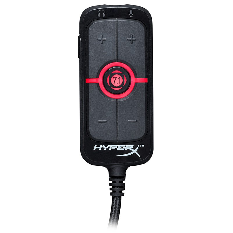 HyperX AMP7.1 виртуального объемного звука игровая звуковая карта с дистанционным управлением Встроенный DPS HyperX усилитель звуковая карта с интерфейсом USB