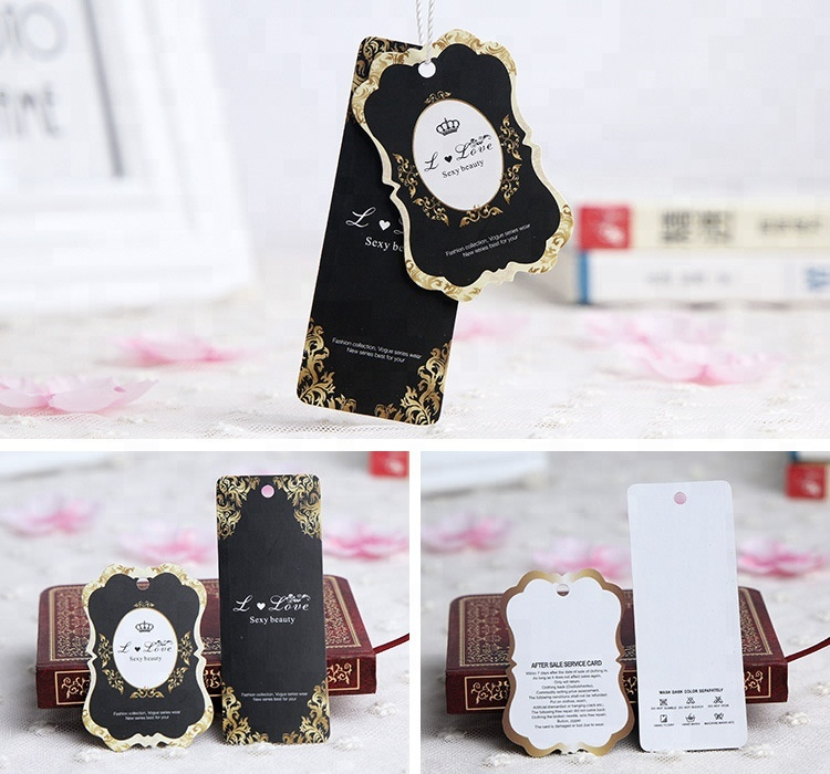 Recycled Garment Swing Price Custom Logo Clothing Wholesale Tagsfor Clothes Shirt Tags