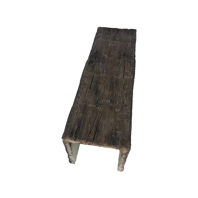 Hollow PVC Tube Faux Wood Beams Plastic Wood Composite PVC Square Tube