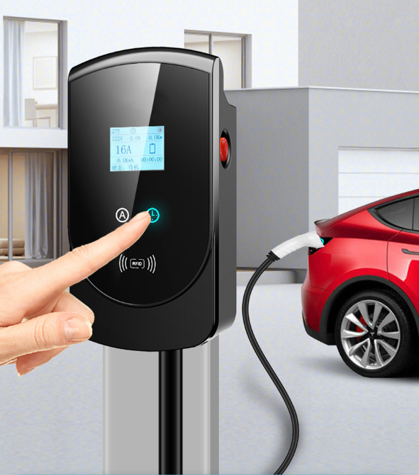 fisher New Material 11kW wall-mounted EV charging station Type 2 CE Certificate Smart Home EV Charger
