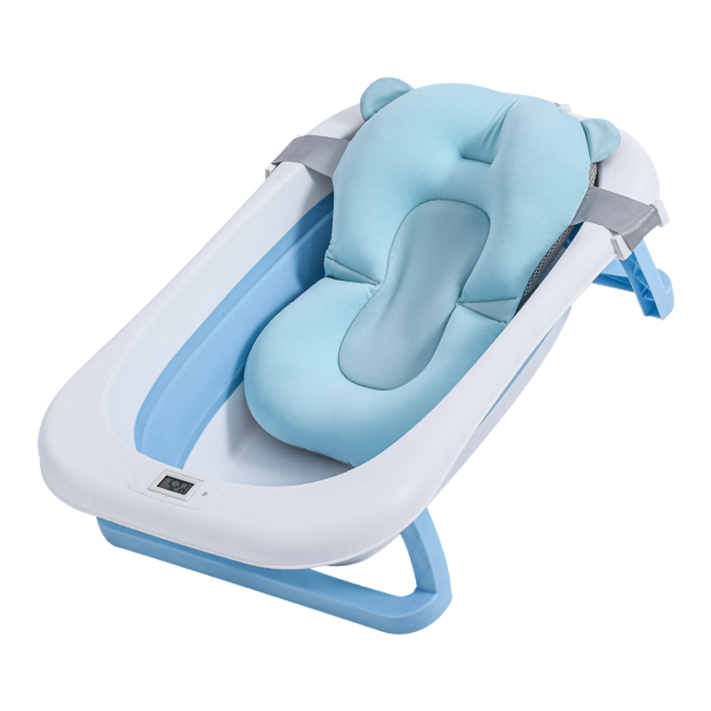 Eco Friendly Portable Plastic baby Bathtub Child Folding freestanding bathtub