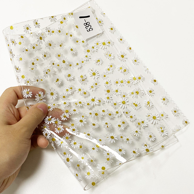 hing glossy Printed plastic PVC film for making table cloth
