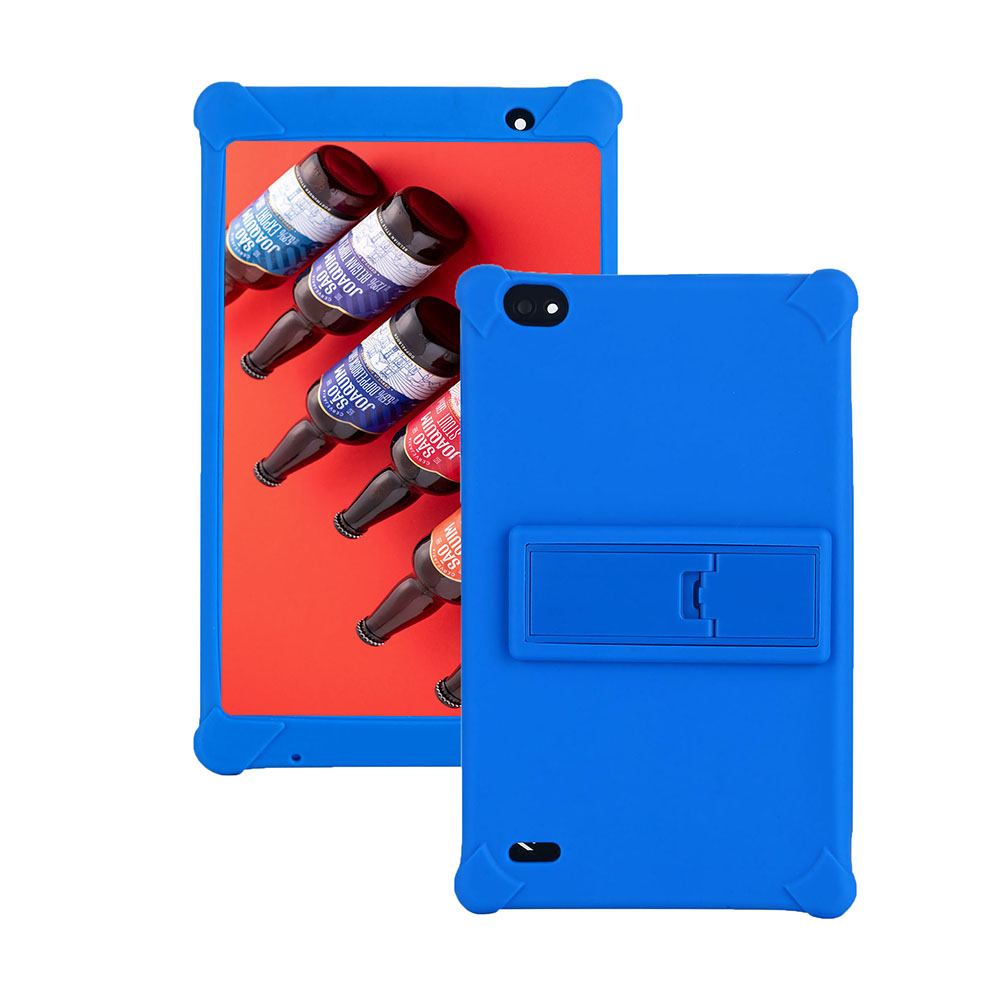 Бесплатный образец Пользовательские чехол для 7 дюймов Android 9,0 Tablet крышка для детей, мягкие и приятные на ощупь ткани силиконовые Регулируемая подставка чехол для Vivo 10 дюймов