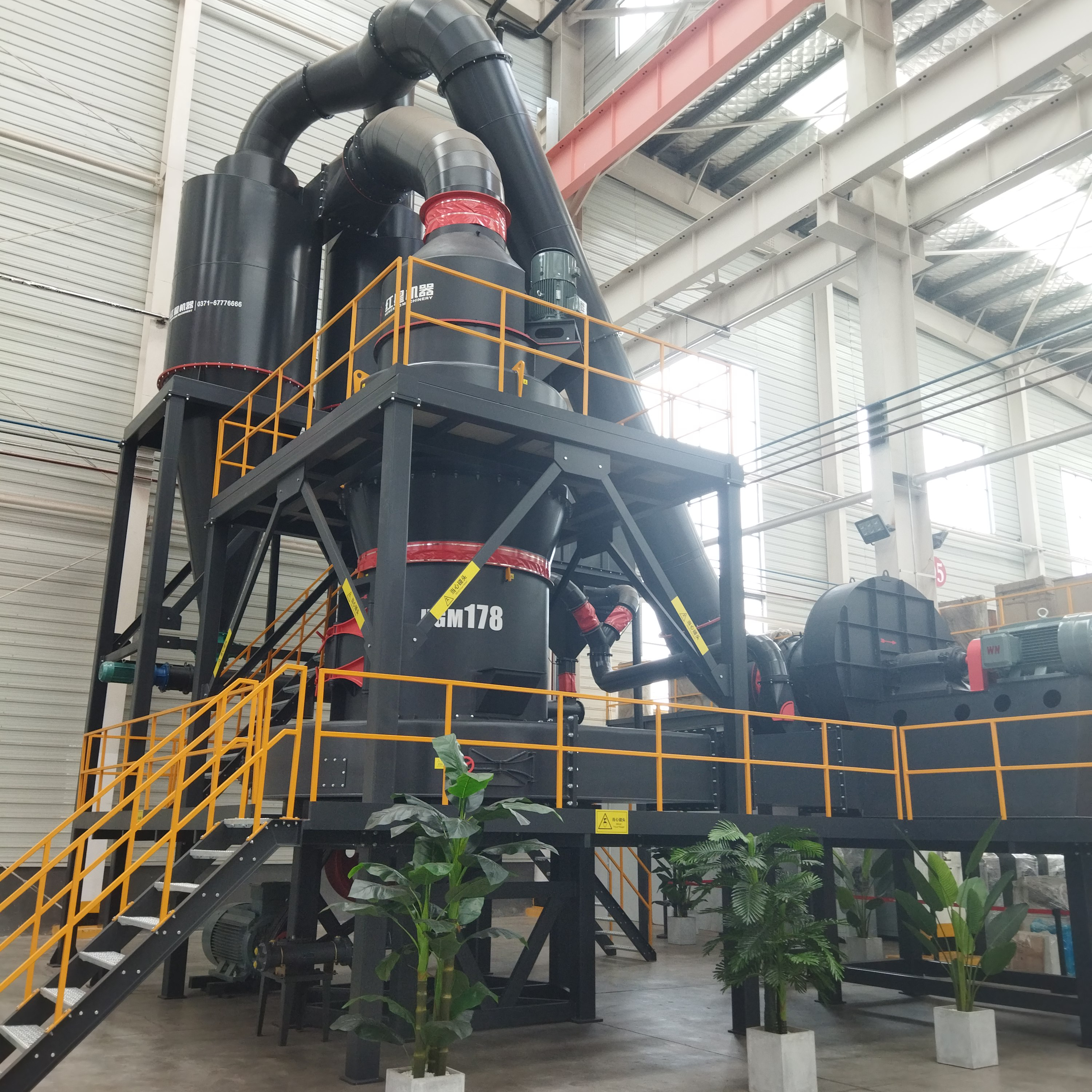 lo mas vendido 2024 HGM 130 Raymond Mill Grinding Mill Stone Powder Making Machine Vertical Raymond Mill
