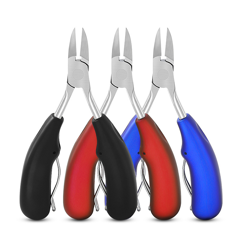 2021 Pedicure tools Nail Scissors Cuticle Pusher Pliers Dead Skin Remover Clippers