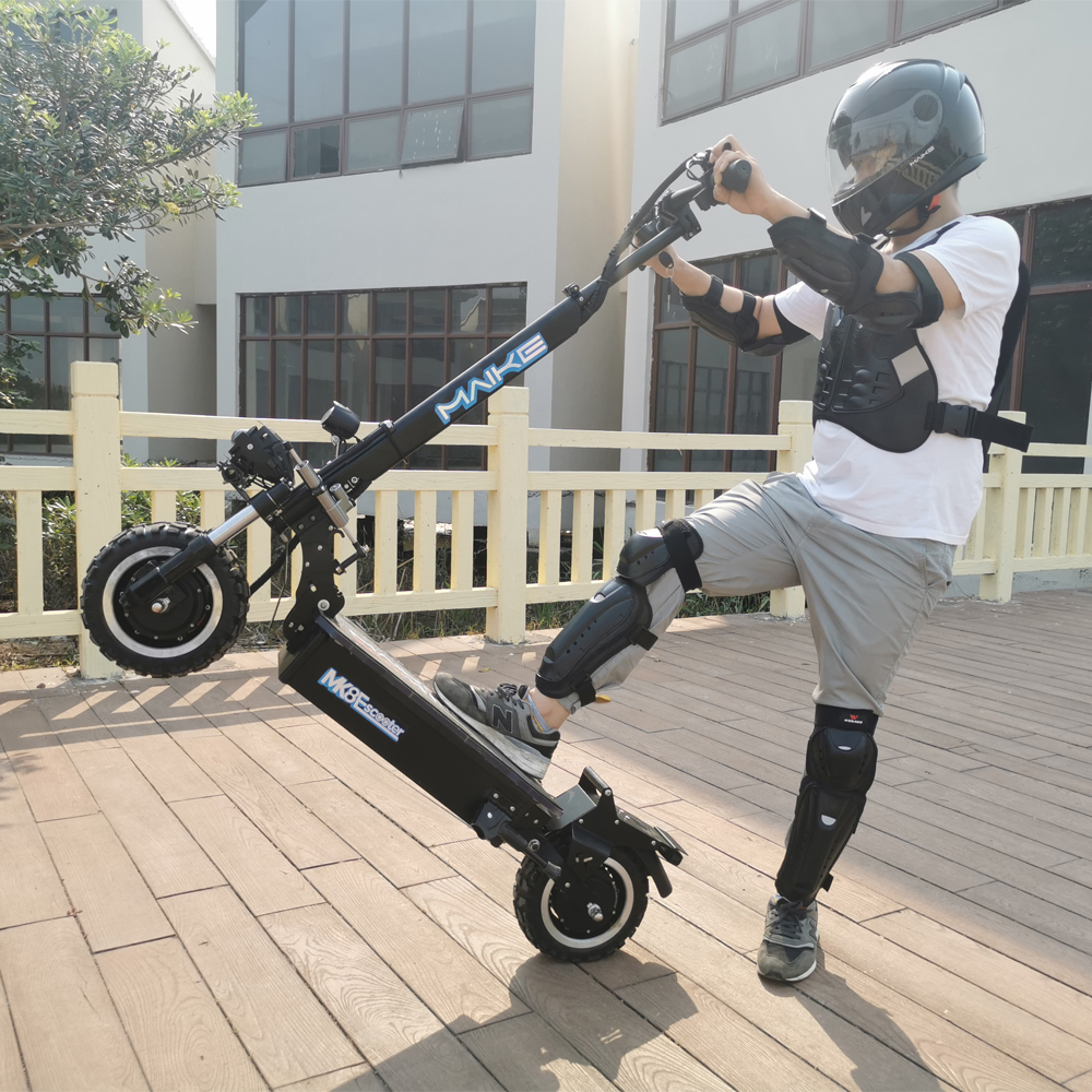 Горячая продажа Maike mk8 trottinette электрический скутер 11 дюймов 5000 Вт Двойной Мотор внедорожный дропшиппинг электрические скутеры