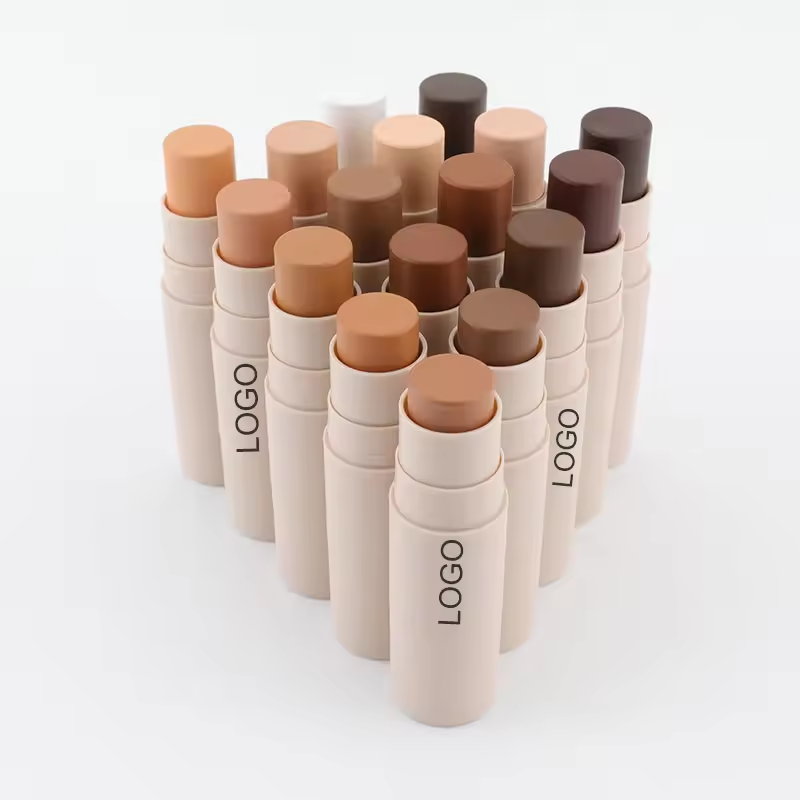 2024 New Contour stick 2 in 1 with brush Private Label Cosmetics Cream Stick Contour face makeup