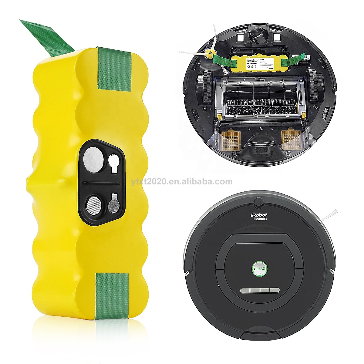 Аккумуляторная батарея ENERGUP Irobot roomba, никель-металлогидридная аккумуляторная батарея 500, 550, 560, 780, 680, 3500, пылесос roomba, батарея в, мАч