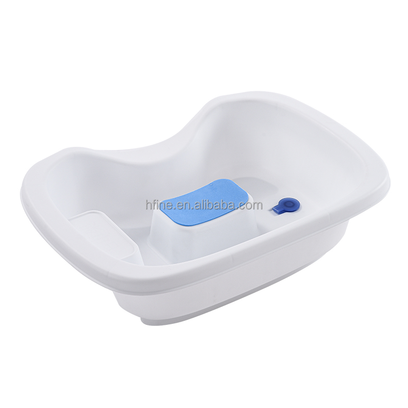 Portable Shampoo Basin with Thermochromic Plug For Elderly Kids and Pregnant Women