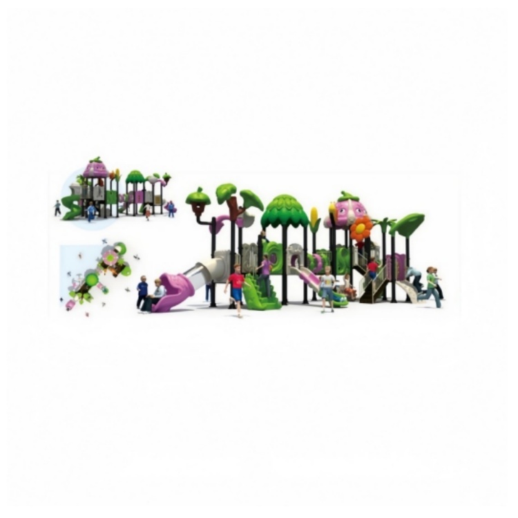 Competitive Wholesale Outdoor Amusement Equipment Forest Kindergarten Restaurant Plastic Playground Equipment for Amusement Park