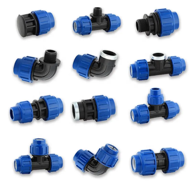 IFAN Hdpe Pipe Fitting Free Sample PP Compression Pipe Fittings Customized pn16 Compression Fittings