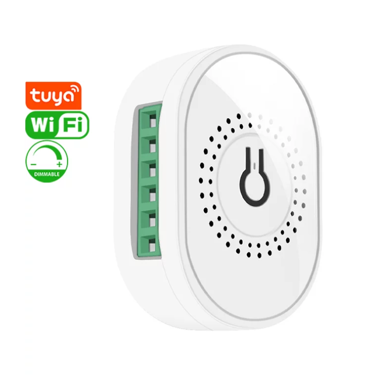 1 Gang Tuya Smart Life LED Dimmer Module Amazon Alexa Google Home Remote Control EU UK AU WiFi Light Switch Dimmer Module