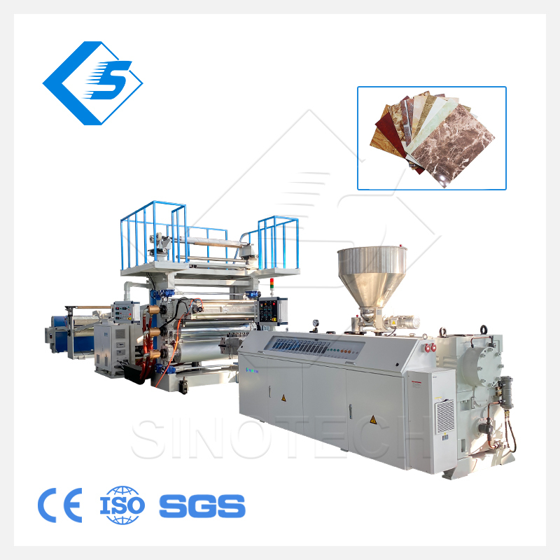 Alternative Marbling Effect UPVC Board Extrusion Line/ Customized Artificial Plastic PVC Marble Sheet Making Machine for Sale