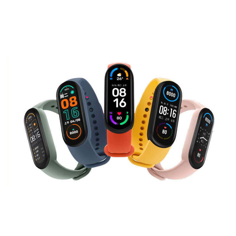 Xiaomi Mi Band 6 Smart Bracelet NFC Wireless Waterproof AMO LED Touch-type full screen Heart Rate Fitness Tracker mi band 6