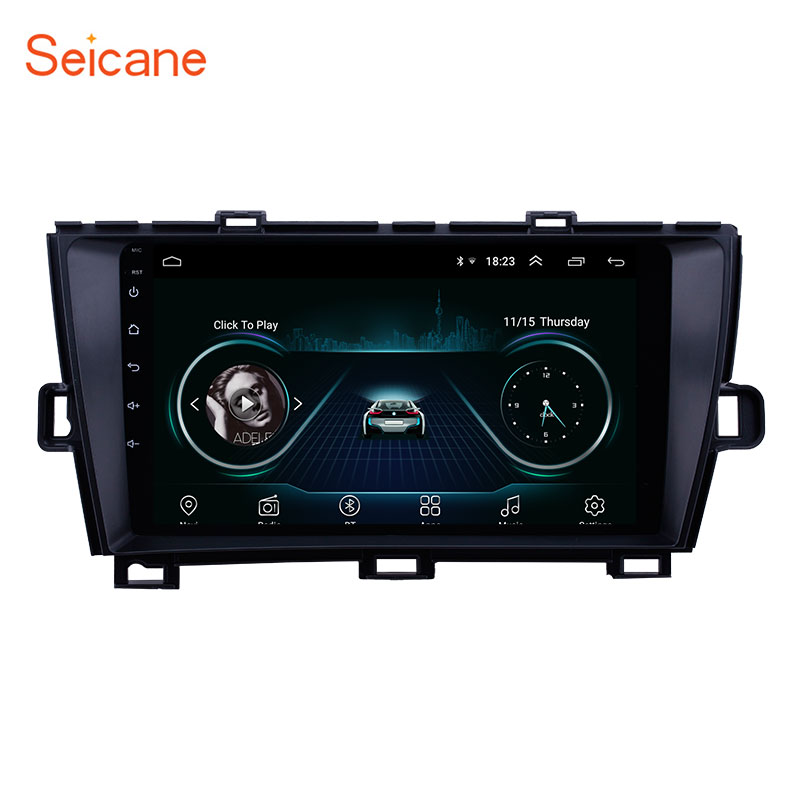 9 "Android 9,1 HD сенсорный экран GPS-навигация Радио для 2009-2013 Toyota Prius RHD поддержка Carplay задняя камера