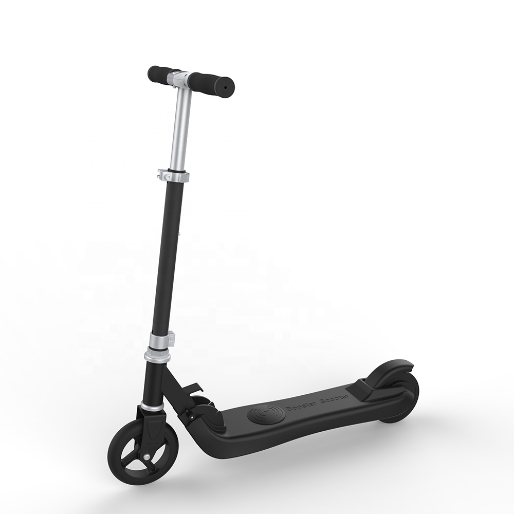 [EU Stocks] Black Kids Electric Scooter - 5" Wheels, Foldable, Kick-to-Start Constant Speed, 4-6km/h Top Speed, 100W Motor