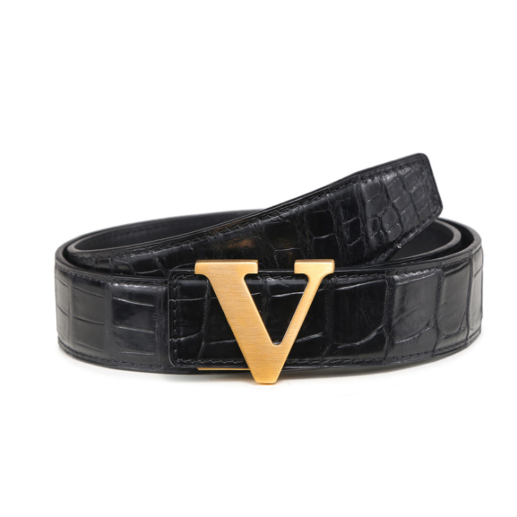Wholesale new cheap luxury brands famous Men's belt Presbyopia belt designer leather belt