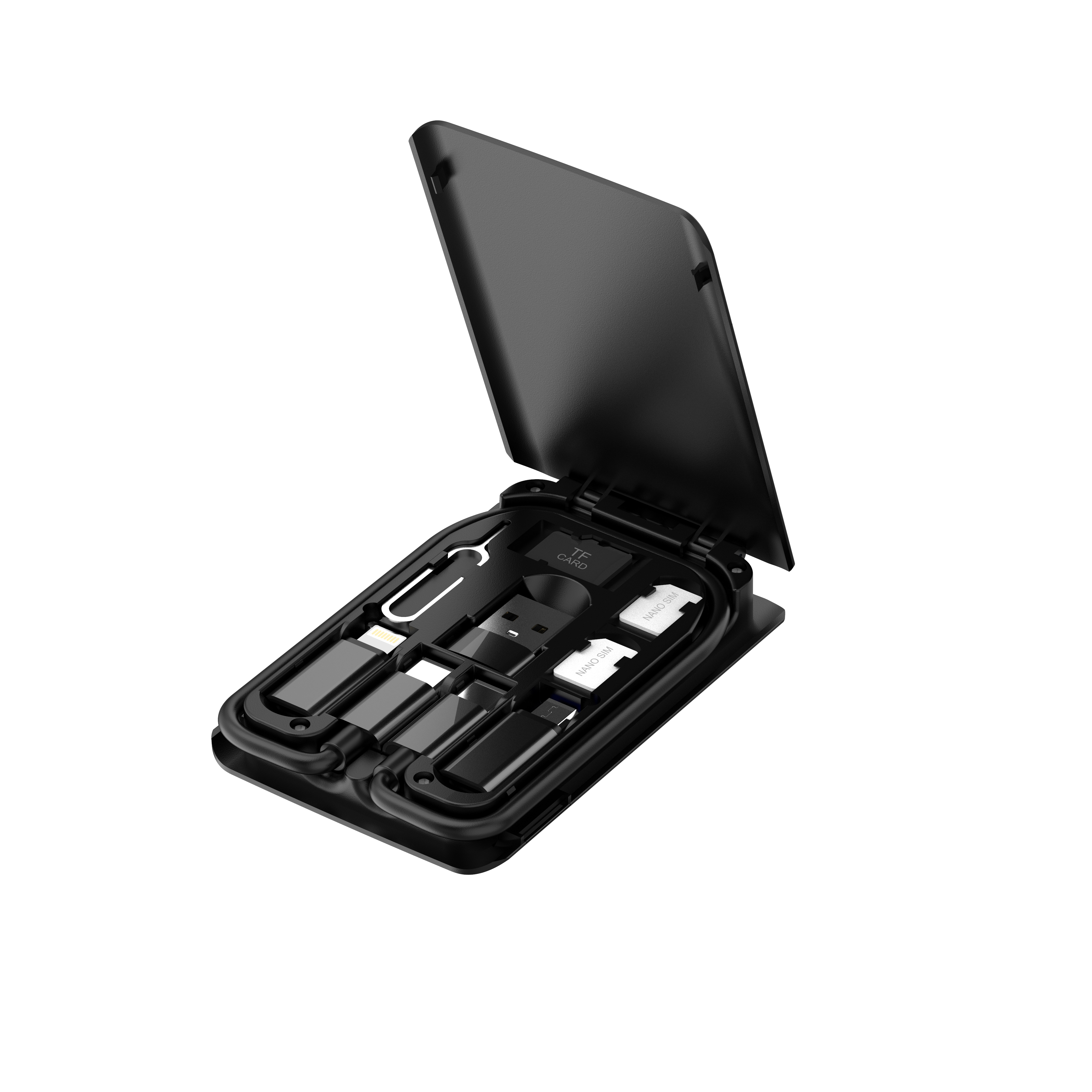Новый год 2020, 6 в 1, usb-кабель для карты, предложение OEM, разъем micro usb, извлечение sim-карты и держатель телефона для мобильного телефона