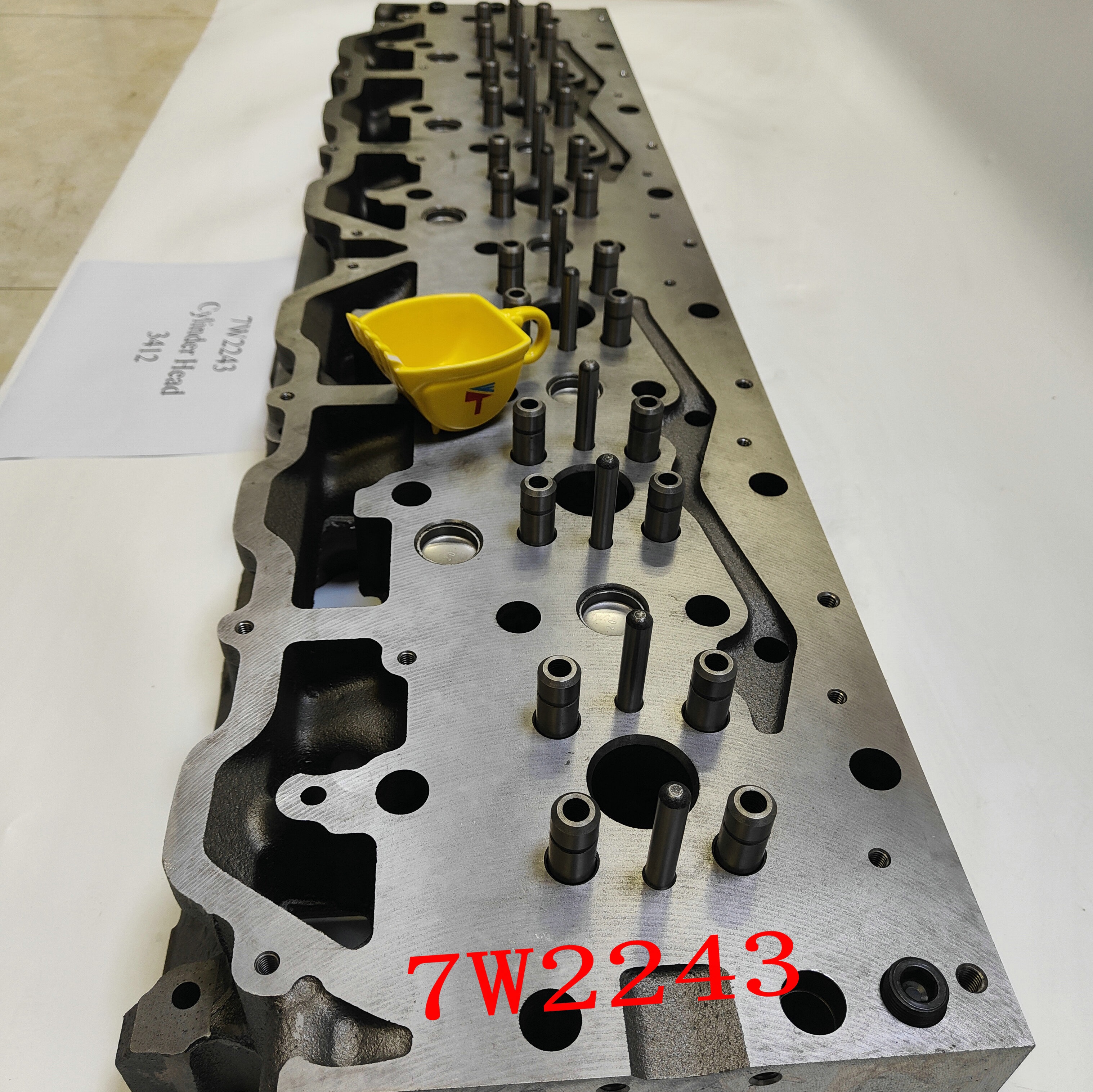 Головка цилиндра двигателя 7w2243 для buildozer D9N D9R Модель двигателя 3412