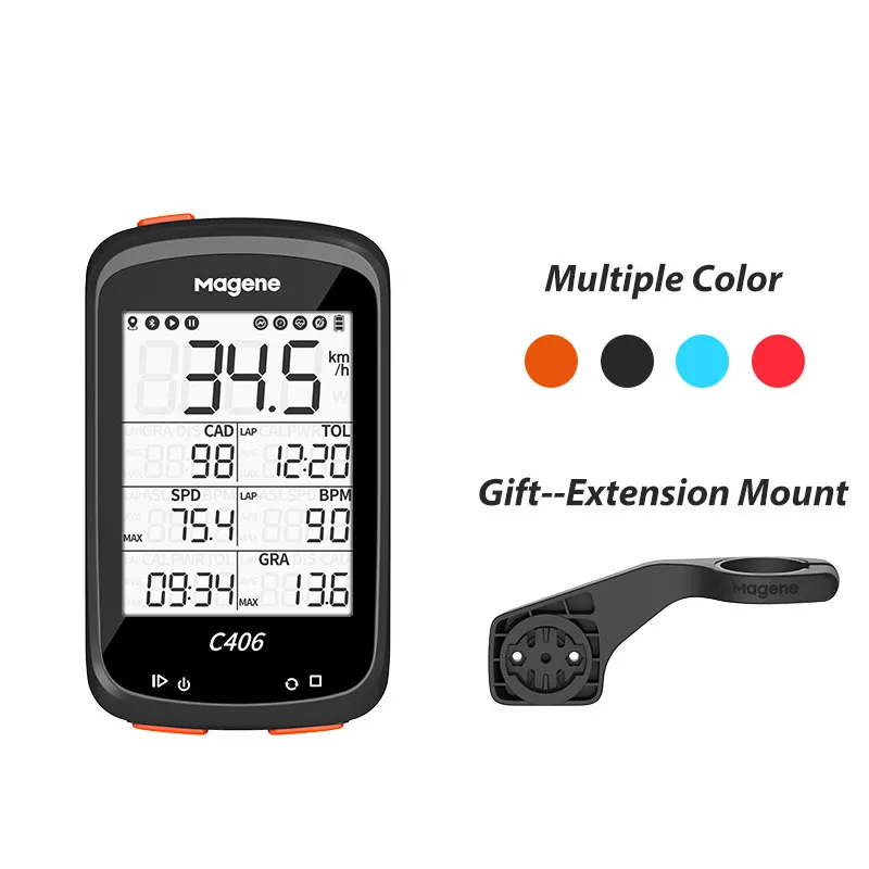Magene C406 C406PRO  water proof GPS Wireless Smart Mountain Road Bicycle Bike Computer Speedometer Monitor motorcycle Cycling