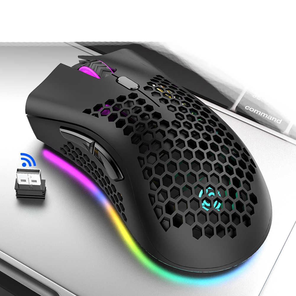 Мышь игровая беспроводная, RGB, USB, 2,4 ГГц
