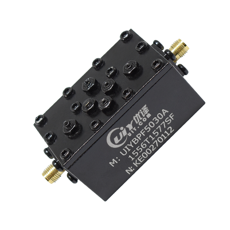 passive device RF Filter UHF band 1556-1577MHz Cavity Band Pass Filter